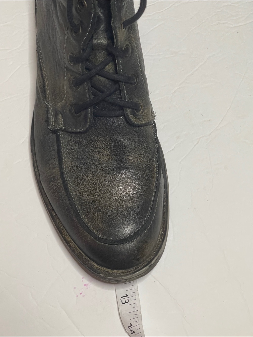 Men's Bedstu Black Leather Chukka Boots - Versatile Lace-Up Style. Size 11 - Picture 5 of 9